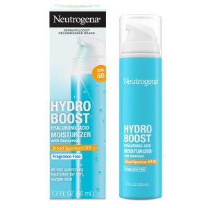 کرم مرطوب کننده هیدروبوست حاوی SPF 50 نوتروژینا