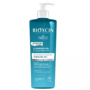 فیسواش و شوینده | Bioxcin-Acnium-Anti-Acne-Washing-Gel-1.jpg | آرالیا شاپ - آرایشی بهداشتی