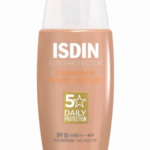 ضدآفتاب | isdin-fusion-water-magic-medium-1400px.webp | آرالیا شاپ - آرایشی بهداشتی