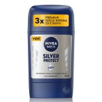 دئودورانت و ضدتعریق | خرید-و-قیمت-و-مشخصات-استیک-ضد-تعریق-مردانه-نیوآ-NIVEA-مدل-SILVER-PROTECT-حجم-50-میلی-لیتر-در-زیبا-