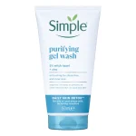 فیسواش و شوینده | ژل-شستشوی-پوست-چرب-سیمپل-Simple-purifying-gel-wash-witch-hazel-zinc-DAILY-SKIN-DETOX-1.webp | آرالیا ش